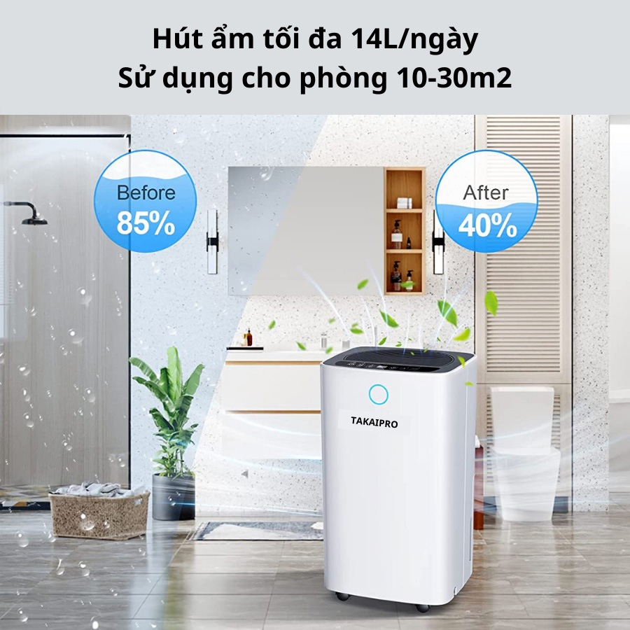 Máy hút ẩm giúp hút ẩm hiệu quả