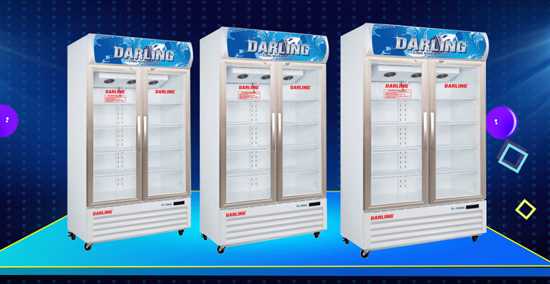 Lý do nên mua tủ mát 2 cánh darling