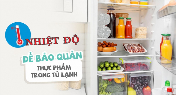 Thời gian tối đa để bảo quản thực phẩm trong tủ lạnh là bao lâu?
