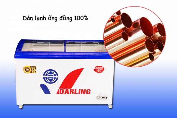 Tủ đông mặt kính Inverter Darling DMF-4079KI-1